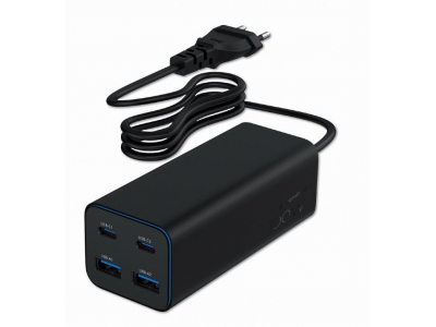CHARGER USB UNIVERSAL 4P 100W/TA-UC-2A2C-PD100-01-BK GEMBIRD