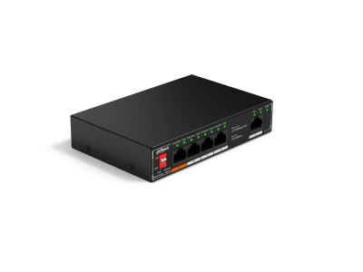 Switch|DAHUA|PoE ports 4|60 Watts|SF1005P