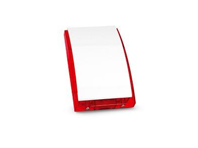 SIREN OUTDOOR W/METAL SHIELD/RED SP-4001R SATEL