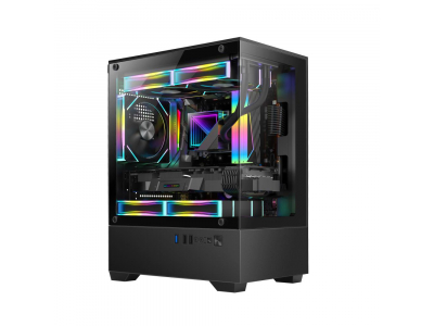 Case|GOLDEN TIGER|micro ATX|Black|Mini Tower|Raider SL-2|RAIDERSL-2