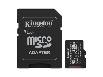 MEMORY MICRO SDXC 256GB UHS-I/W/ADAPTER SDCS3/256GB