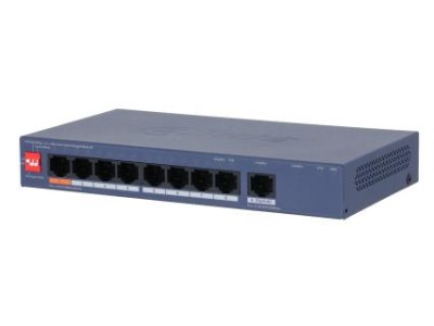 Switch|DAHUA|CS4009-8ET1GT-60|Switch type Managed|Switch layer L2|9xRJ-45 ports|RJ-45