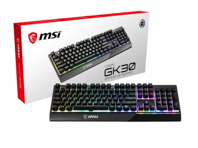 KEYBOARD GAMING BLACK ENG/VIGOR GK30 US