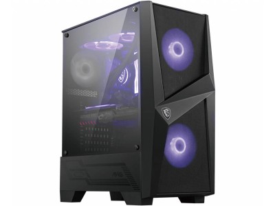 Case|MSI|MAG FORGE 100M|MidiTower|Not included|ATX|MicroATX|MiniITX|Colour Black|MAGFORGE100M