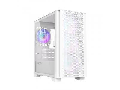 Case|MONTECH|AIR 100 ARGB|MidiTower|Not included|MicroATX|MiniITX|Colour White|AIR100ARGB(W)