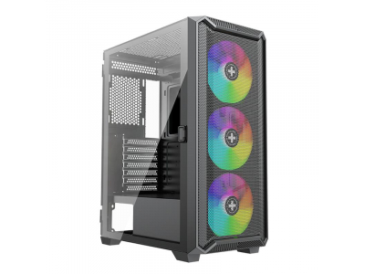 Case|XILENCE|ATX/micro ATX/Mini-ITX|Black|Midi Tower|PC|XG161