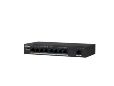 Switch|DAHUA|Type L2|Desktop/pedestal|Rack|1x10Base-T / 100Base-TX / 1000Base-T|PoE