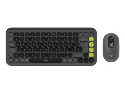 KEYBOARD +MOUSE COMBO POP ICON/GR/GREEN 920-013140
