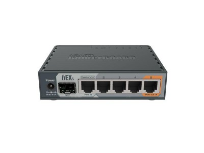 NET ROUTER 10/100/1000M 5PORT/HEX S RB760IGS