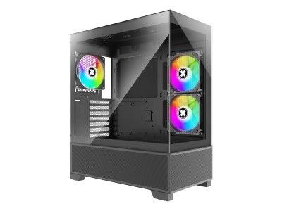 Case|XILENCE|XG172|MidiTower|Case product features Fan control panel/Transparent