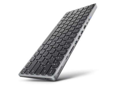 KEYBOARD + I/O HUB 9IN1/0.6M