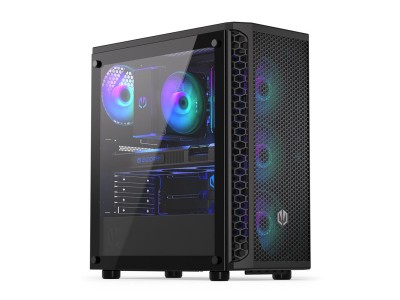 Case|ENDORFY|Signum 300 ARGB|MidiTower|Case product features Transparent