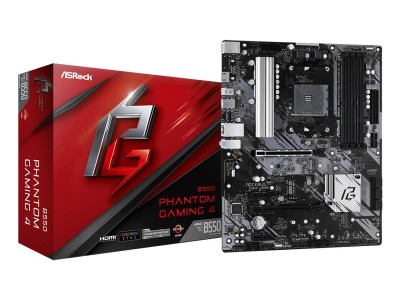 Mainboard|ASROCK|AMD B550|SAM4|ATX|2xPCI-Express 3.0 1x|1xPCI-Express 3