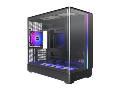 Case|MONTECH|micro ATX/Mini-ITX|Black|Midi Tower|PC|KING 15 PRO|KING15PRO(B)