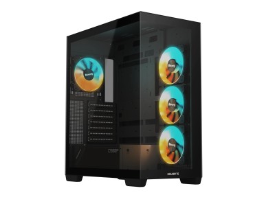 Case|GIGABYTE|GB-C500P ST|MidiTower|Case product features Transparent panel|ATX|MicroATX|MiniITX|Colour