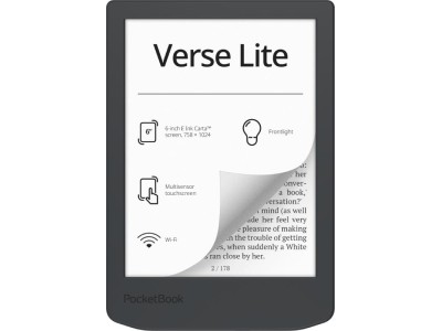 E-Reader|POCKETBOOK|Verse Lite 619 6`|6"|1024x758|1xUSB-C|Wireless LAN|Grey|PB619-T-WW