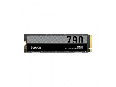 SSD|LEXAR|NM790|512GB|M.2|PCIe Gen4|NVMe|Write speed 4400 MBytes/sec|Read