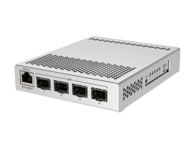 Switch|MIKROTIK|PoE ports 1|CRS305-1G-4S+IN