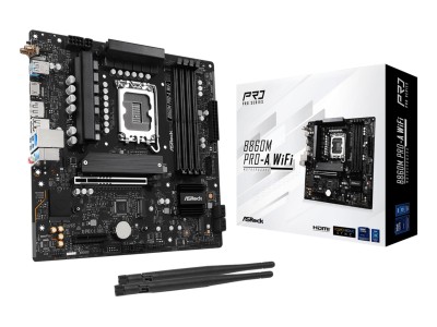 Mainboard|ASROCK|Intel B860 Express|LGA1851|Micro-ATX|Memory DDR5|Memory slots 4|B860MPRO-AWIFI