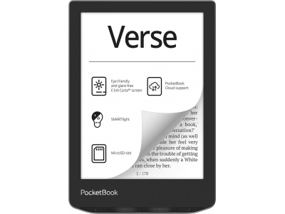 E-Reader|POCKETBOOK|Verse|6"|1024x758|1xUSB-C|Micr o SD|Wireless LAN|Grey|PB629-M-WW