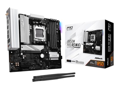 Mainboard|ASROCK|AMD B850|SAM5|Micro-ATX|Memory DDR5|Memory slots 4|1xPCI-Express 4