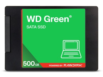 SSD|SANDISK|Green|POWERED BY SANDISK|500 GB|Serial ATA III|Read