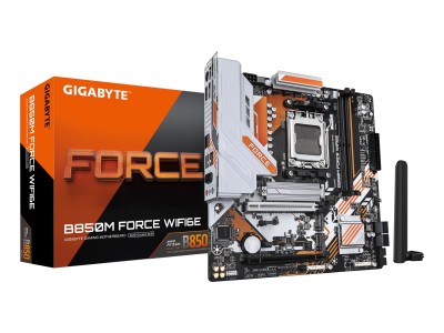 Mainboard|GIGABYTE|AMD B850|Socket AM5|micro ATX|RAM DDR5-SDRAM|2xSlots|Wi-Fi Yes|Bluetooth