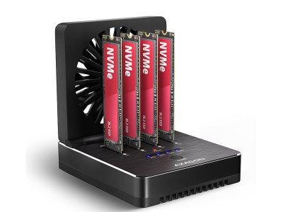 SSD ACC DOCK STATION USB-C/4XM.2