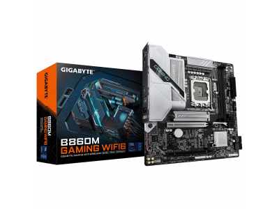 Mainboard|GIGABYTE|Intel B860 Express|LGA1851|Micro-ATX|Memory DDR5|Memory slots 2|B860MGAMINGWIFI6