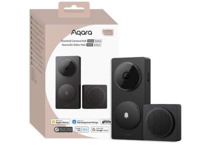SMART HOME G410 DOORBELL CAM/HUB BLACK