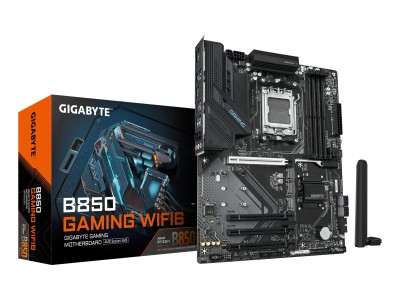 Mainboard|GIGABYTE|AMD B850|Socket AM5|ATX|RAM DDR5-SDRAM|4xSlots|Wi-Fi Yes|Bluetooth Yes|3xNumber