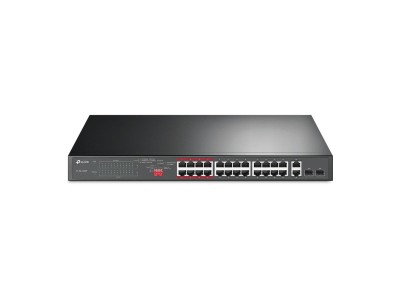 Switch|TP-LINK|TL-SL1226P|Desktop/pedestal|24x10Ba se-T / 100Base-TX|2x10Base-T / 100Base-TX