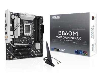 Mainboard|ASUS|Intel B860 Express|LGA1851|Micro-ATX|Memory DDR5|Memory slots 4|B860MMAXGAMINGAX