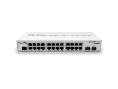 Switch|MIKROTIK|CRS326-24G-2S+IN|Switch type Managed|24xRJ-45 ports|RJ-45 Ports Type