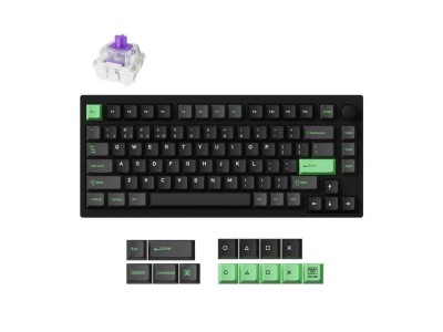 KEYBOARD WRL P1 HE RGB/BLACK P1H-M1Z