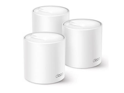 Wireless Router|TP-LINK|Wireless Router|3-pack|2900 Mbps|Mesh|Wi-Fi 6|3x10/100/1000M|Number of