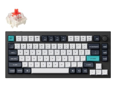KEYBOARD WRL Q1 MAX RGB/CARBON BLACK