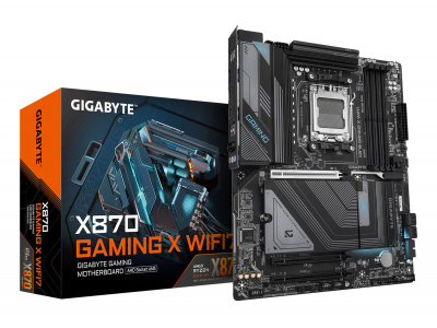Mainboard|GIGABYTE|AMD X870|Socket AM5|ATX|RAM DDR5-SDRAM|4xSlots|Wi-Fi Yes|Bluetooth Yes|2xPCI