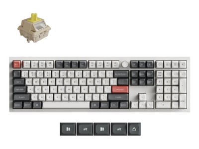 KEYBOARD WRL Q6 ULTRA/WHITE Q6U-P4 KEYCHRON