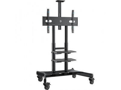 TV SET ACC MOBILE STAND/50-86"/BLACK
