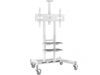 TV SET ACC MOBILE STAND/50-86"/WHITE