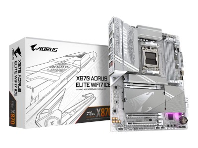 Mainboard|GIGABYTE|AMD X870|Socket AM5|ATX|RAM DDR5-SDRAM|4xSlots|On-board graphics card