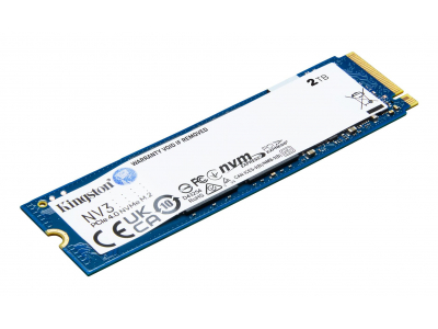 SSD|KINGSTON|NV3|2TB|M.2|PCIE|NVMe|3D NAND|Write speed 5000 MBytes/sec|Read