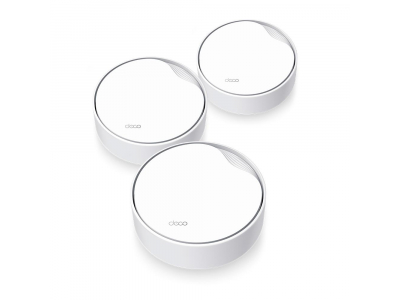 Wireless Router|TP-LINK|Wireless Router|3-pack|3000 Mbps|Mesh|Wi-Fi 6|1x10/100/1000M|1x2.5GbE|DHCP|DECOX50-POE(3-PACK)