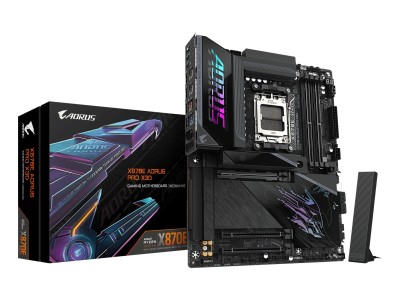 Mainboard|GIGABYTE|AMD X870E|Socket AM5|ATX|RAM DDR5-SDRAM|4xSlots|Wi-Fi Yes|Bluetooth Yes|4xNumber