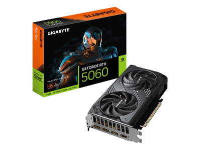 Graphics Card|GIGABYTE|NVIDIA|GeForce RTX 5060|2512 MHz|8 GB|GDDR7|128