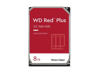 HDD|WESTERN DIGITAL|Red Plus|8TB|SATA|256 MB|5640 rpm|3,5&quot