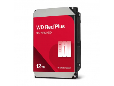 HDD|WESTERN DIGITAL|Red Plus| 12 TB|Serial ATA