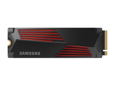 SSD|SAMSUNG|990 PRO with Heatsink|4TB|M.2|PCIe Gen4|NVMe|TLC|Write
