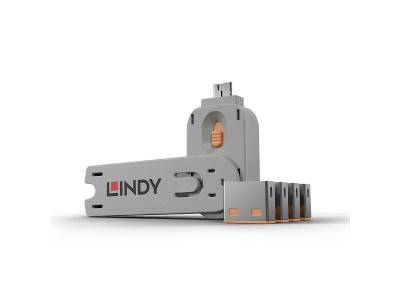 Lindy USB Typ A Port Schloss